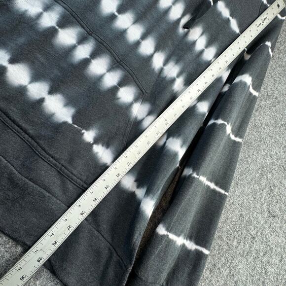 Green Tea Tie Dye Women's Hoodie Size XL NWT Soft Knit Pullover Sweatshirt - Picture 8 of 9